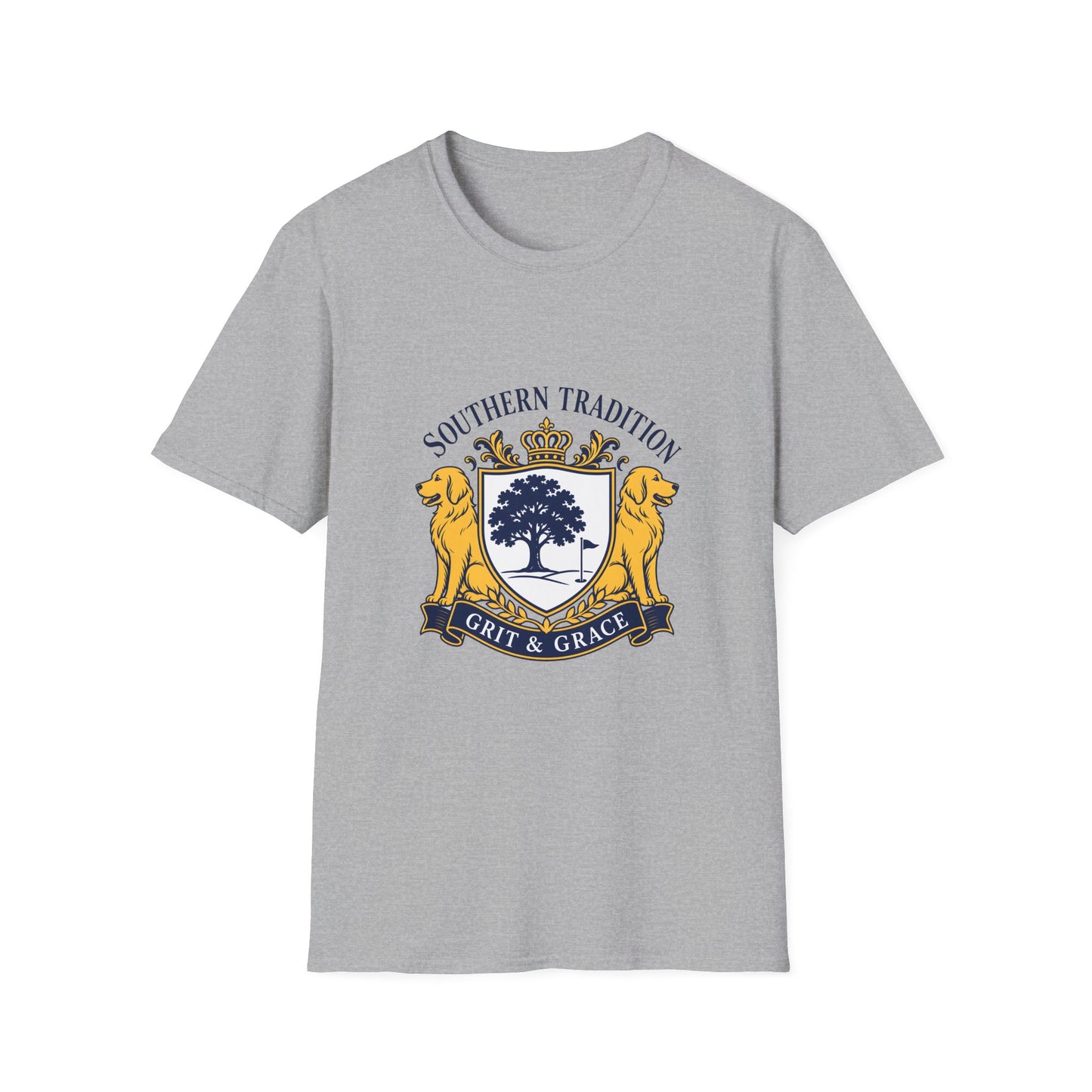 Southern Tradition Crest  Grit & Grace  Heritage T-Shirt