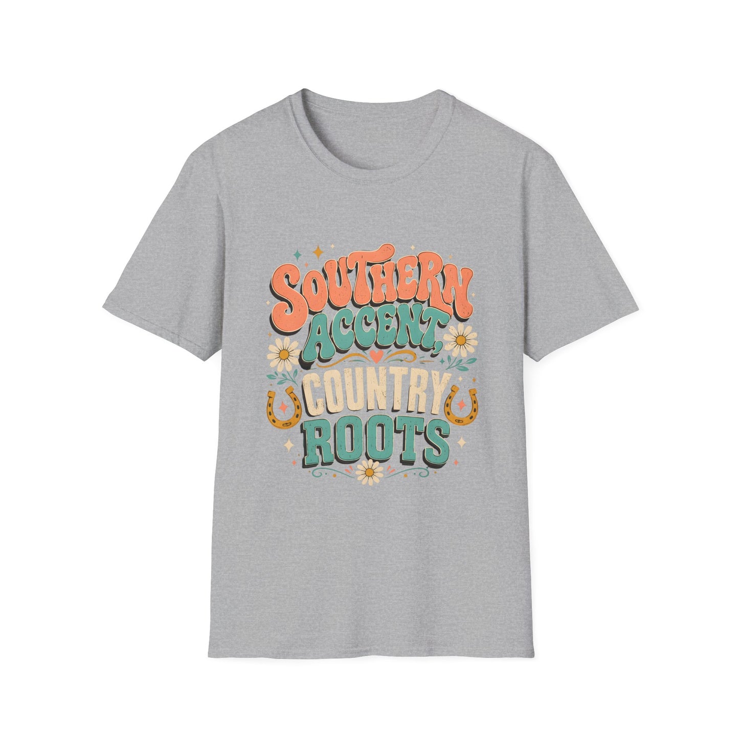 Southern Accent Country Roots Retro T-Shirt