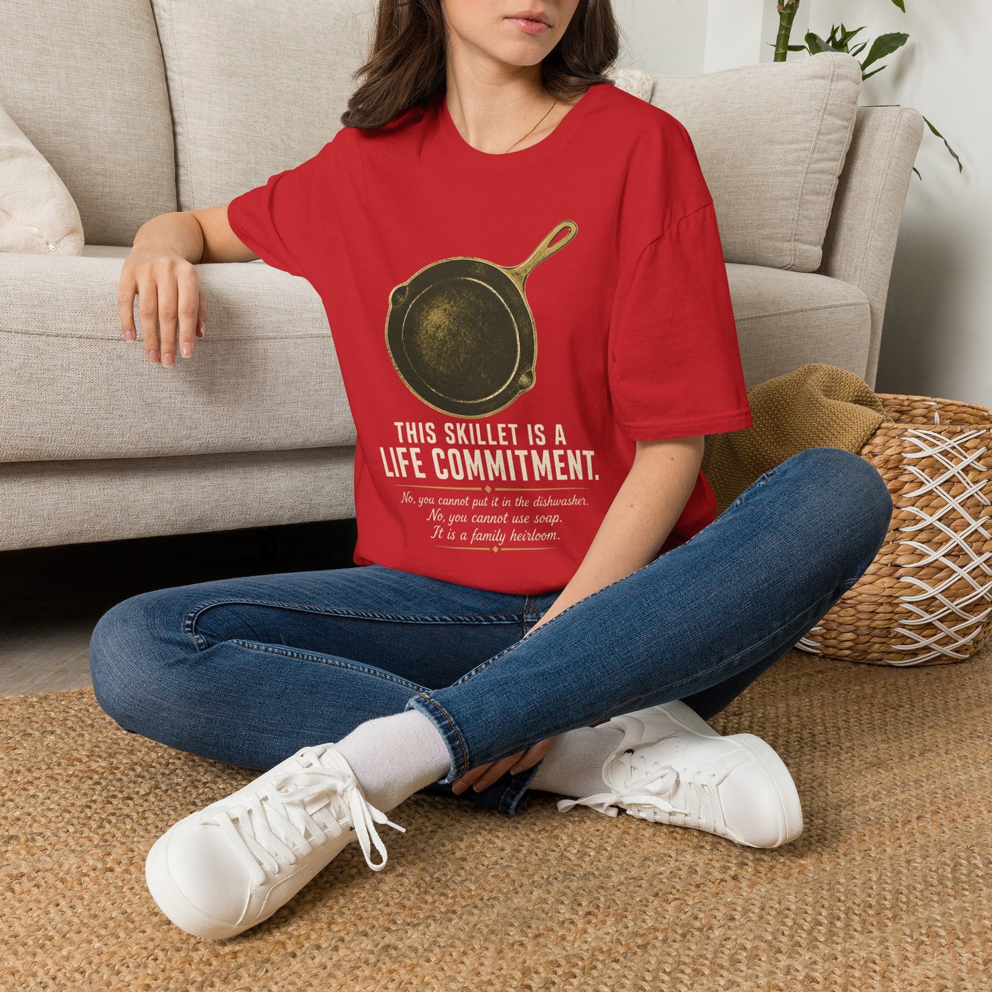 This Skillet Is A Life Commitment Family Heirloom T-Shirt