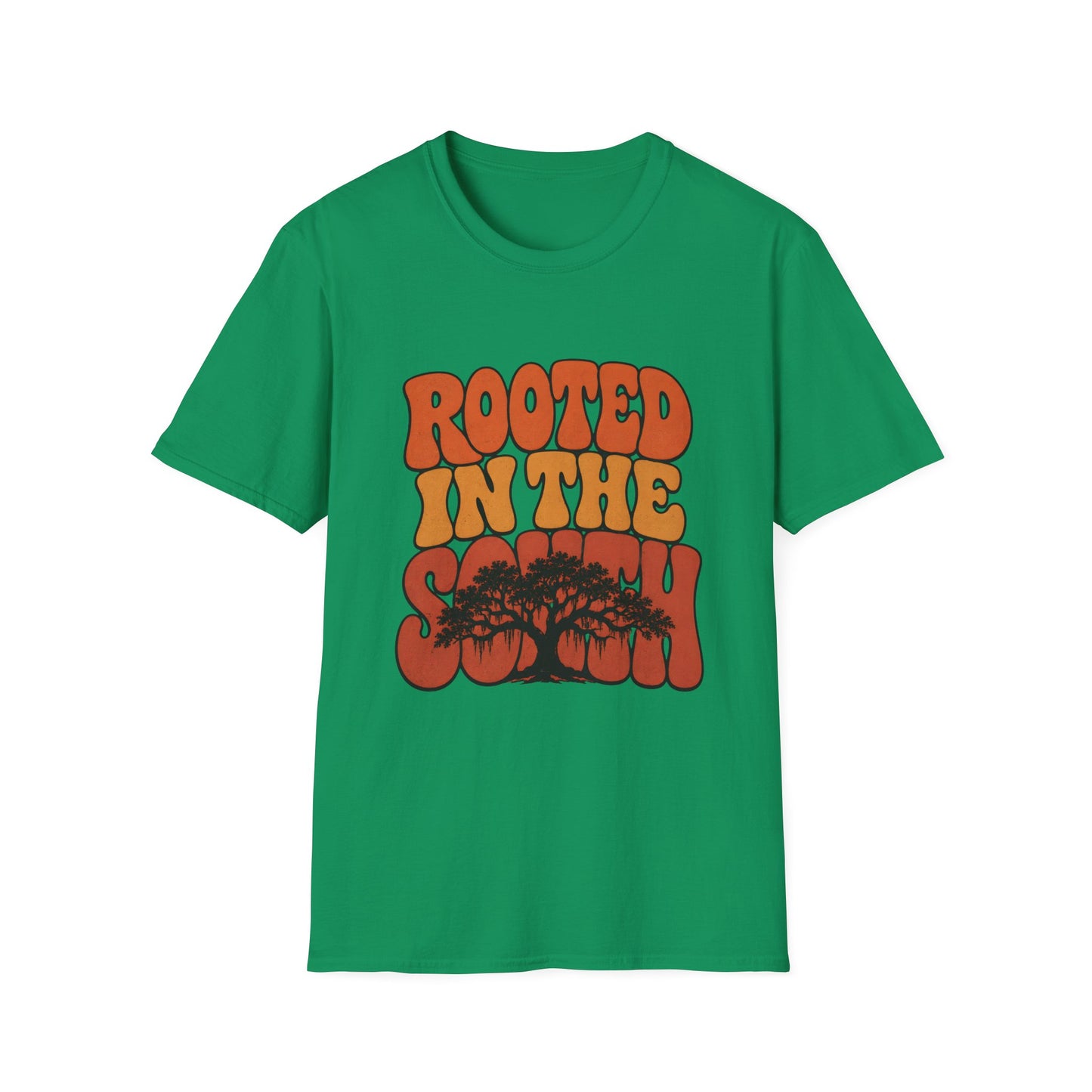 Rooted In The South Tree Silhouette T-Shirt