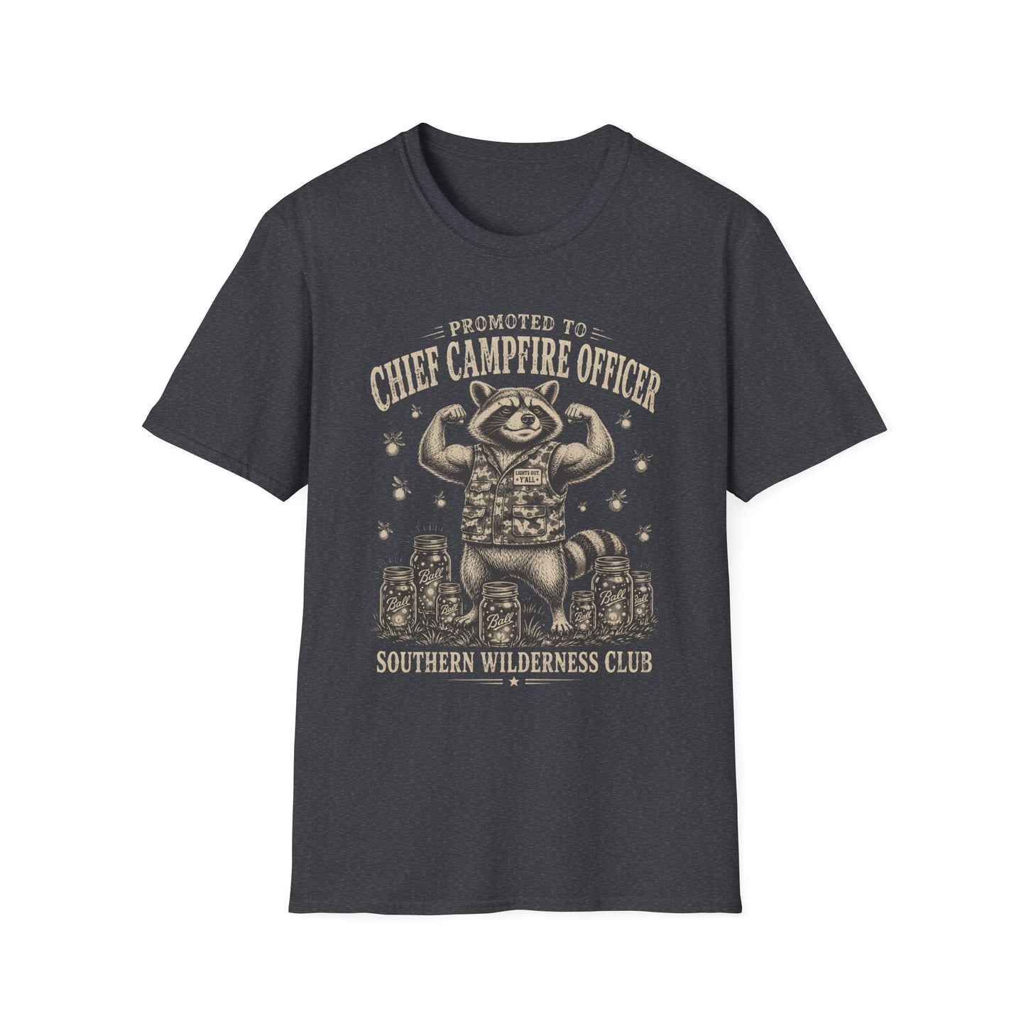 Promoted To Chief Campfire Officer Southern Wilderness T-Shirt