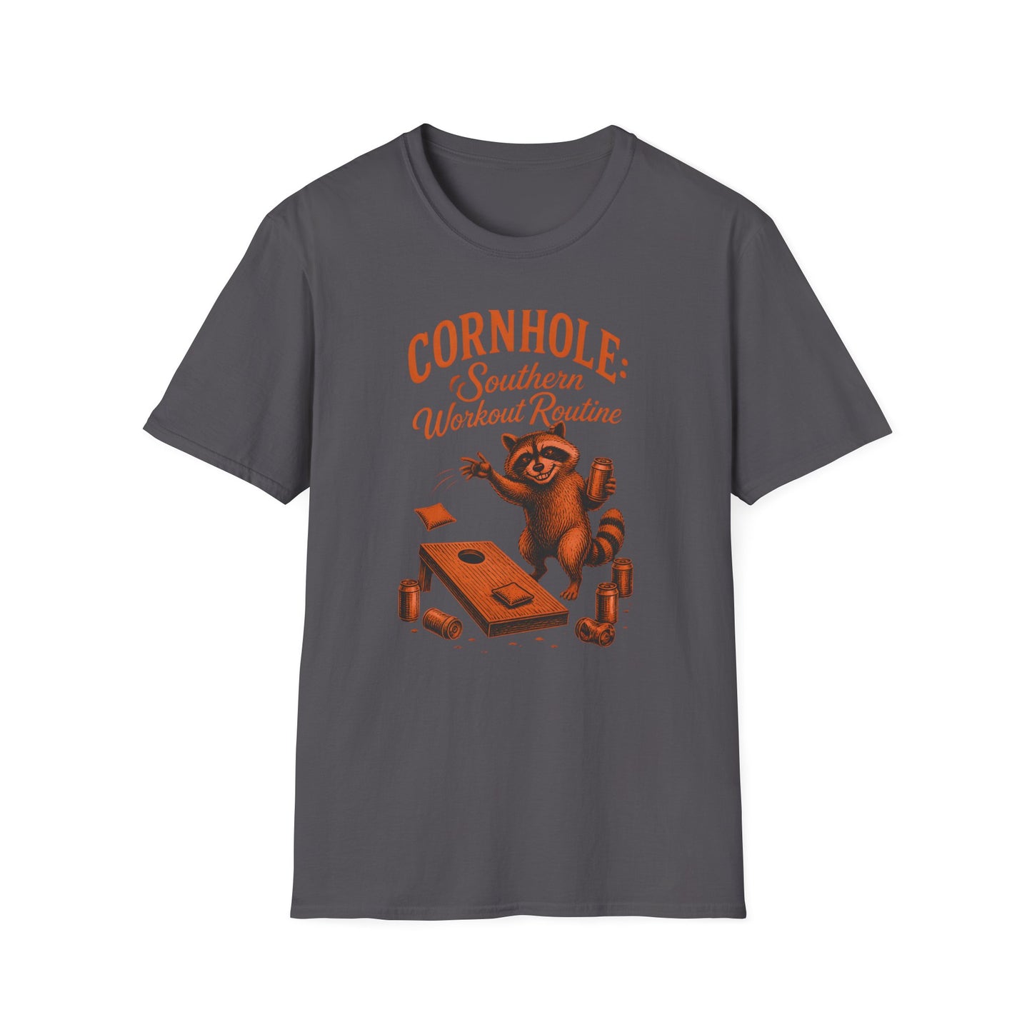 Cornhole Southern Workout Routine Fun T-Shirt