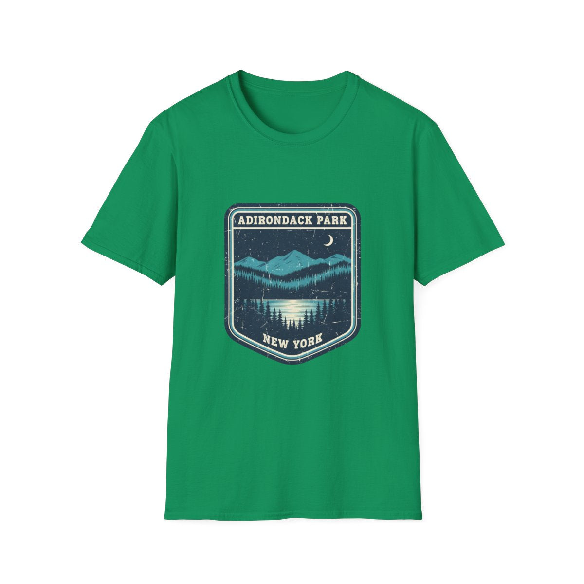 kelly green front mockup