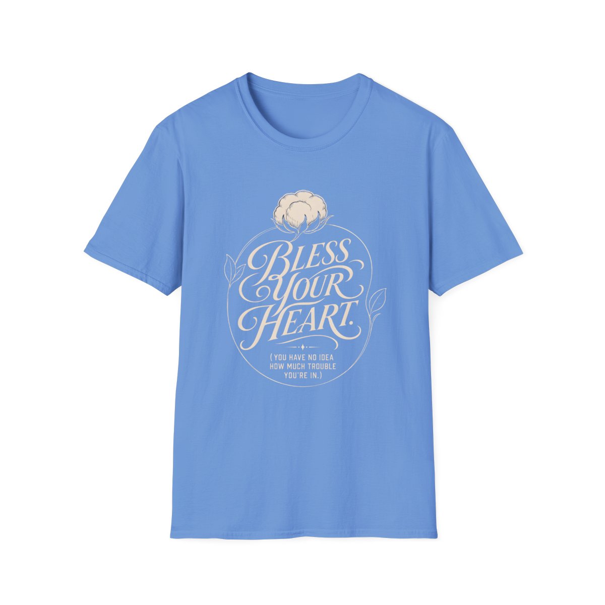 carolina blue front mockup