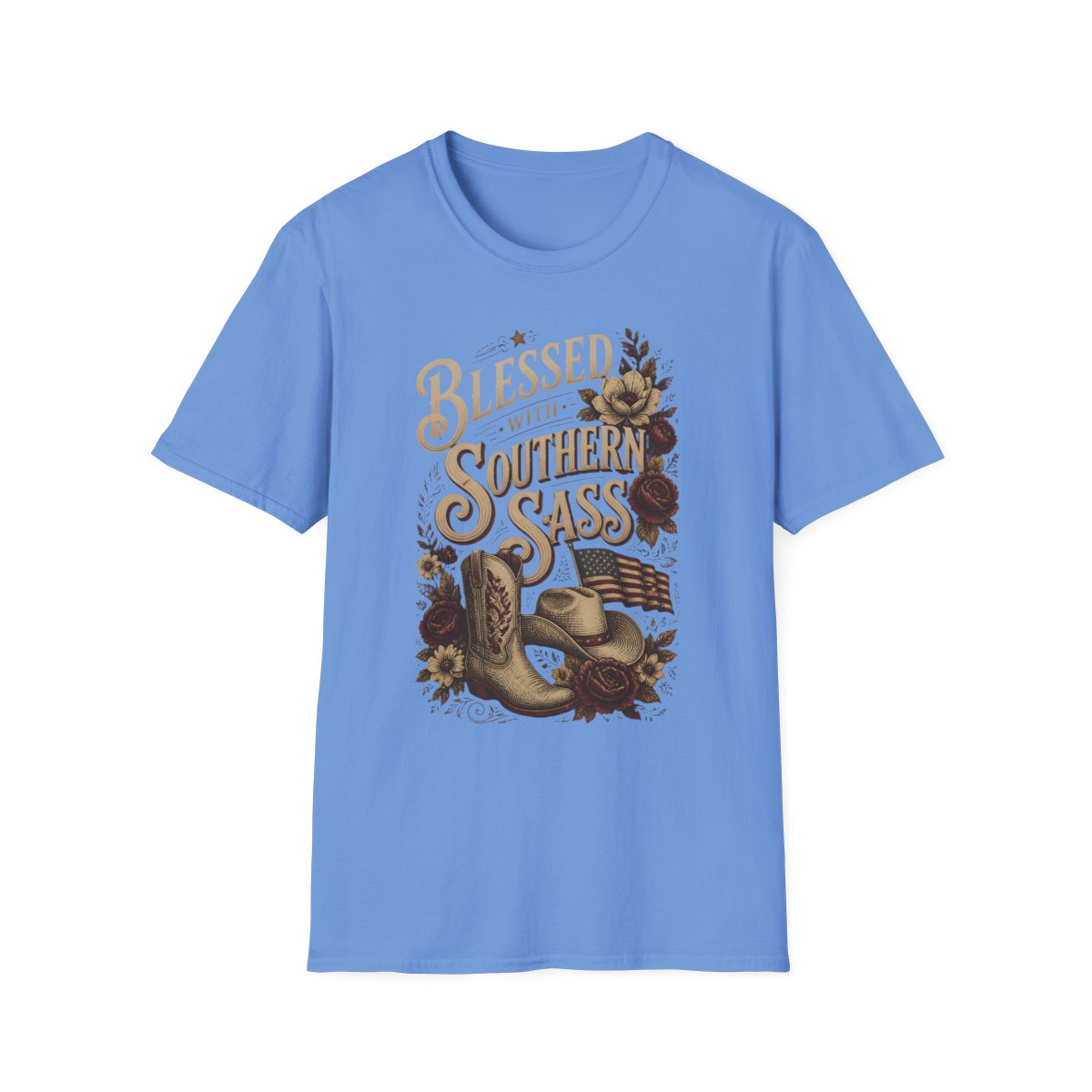 carolina blue front mockup