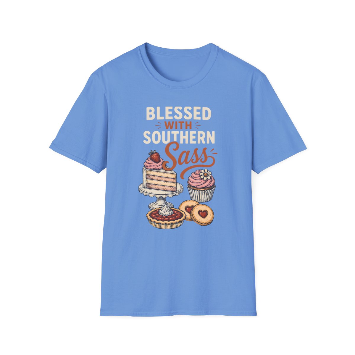 carolina blue front mockup