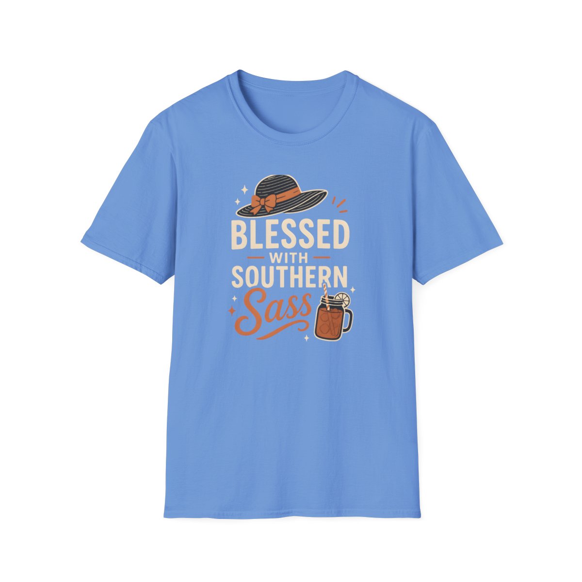 carolina blue front mockup