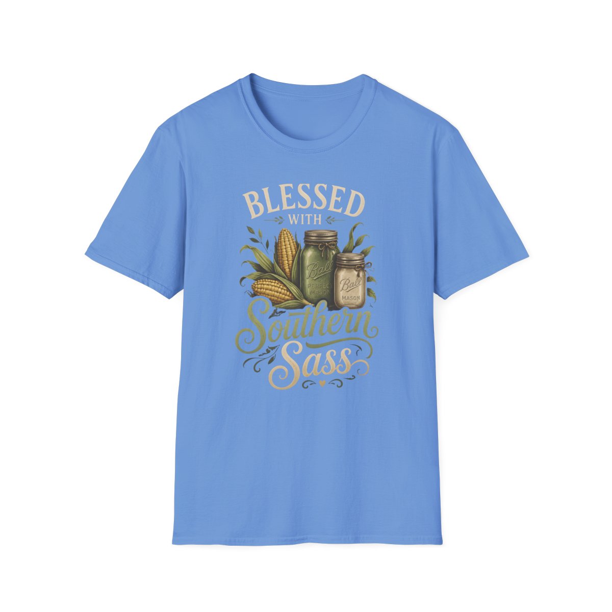 carolina blue front mockup