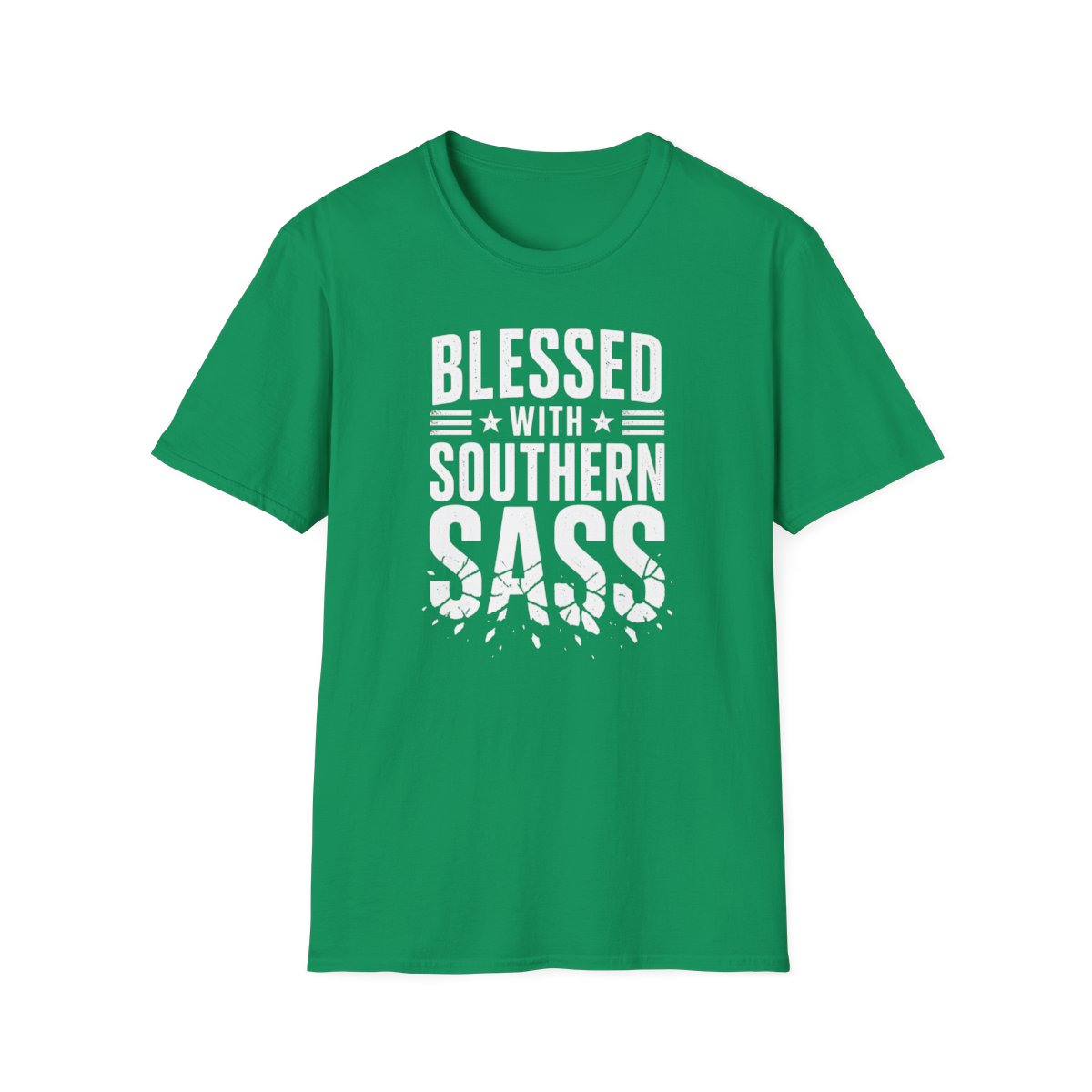 kelly green front mockup