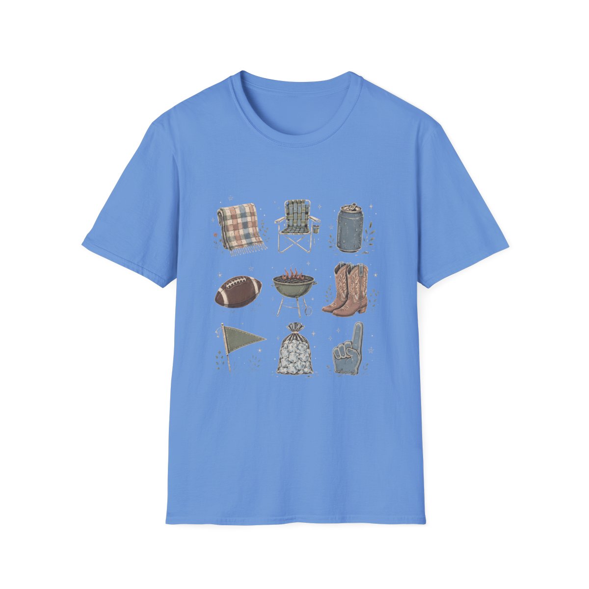 carolina blue front mockup