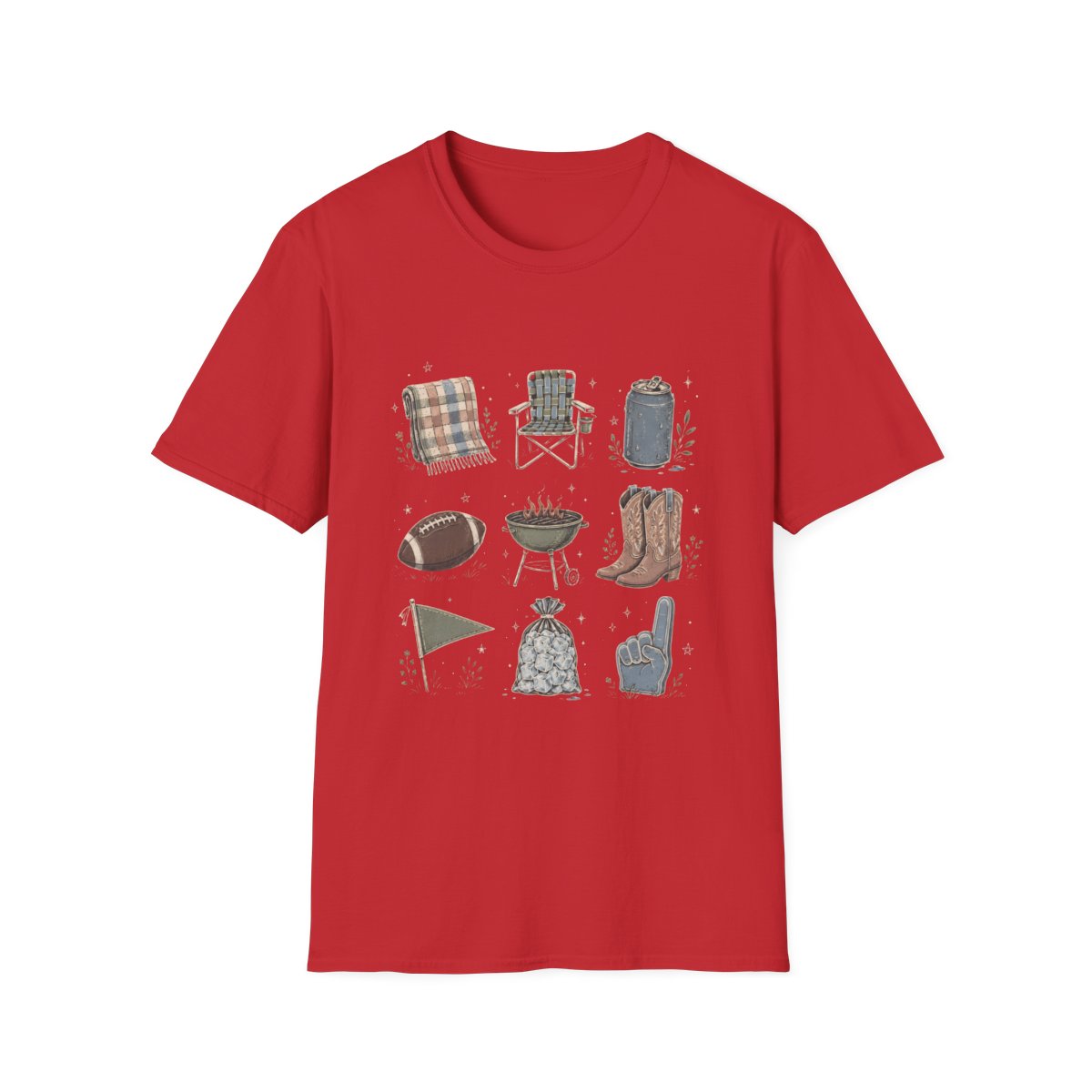 red front mockup