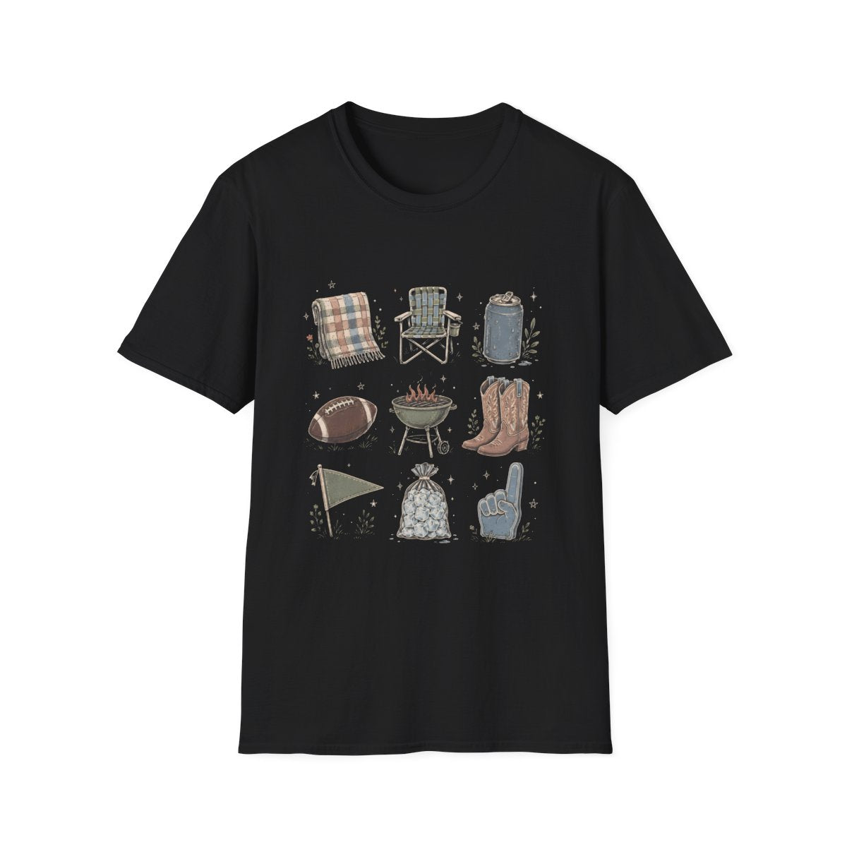 black front mockup