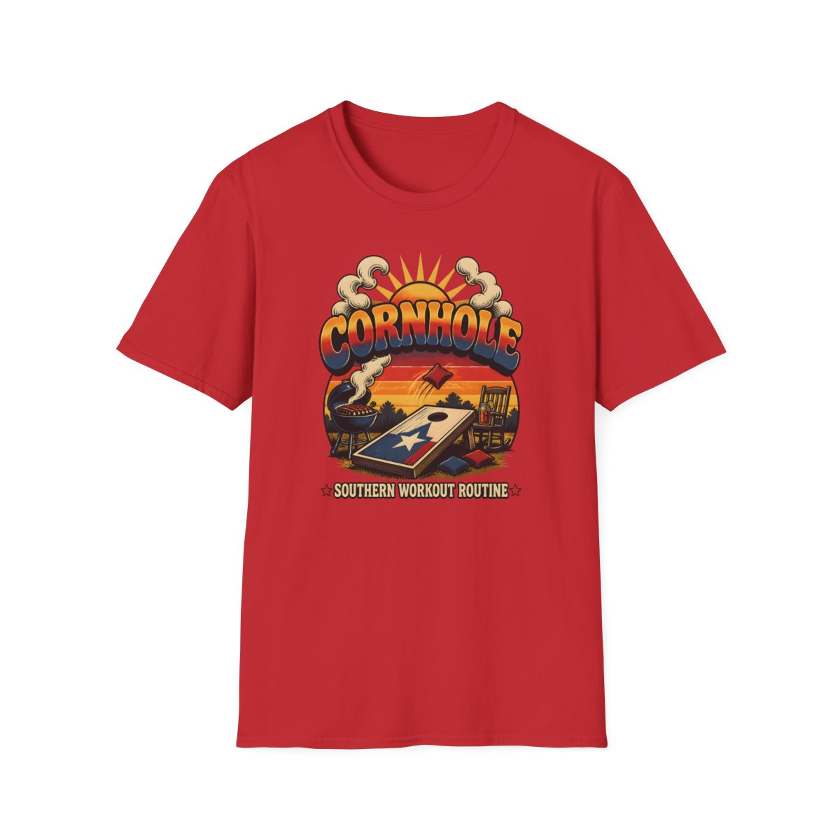 red front mockup