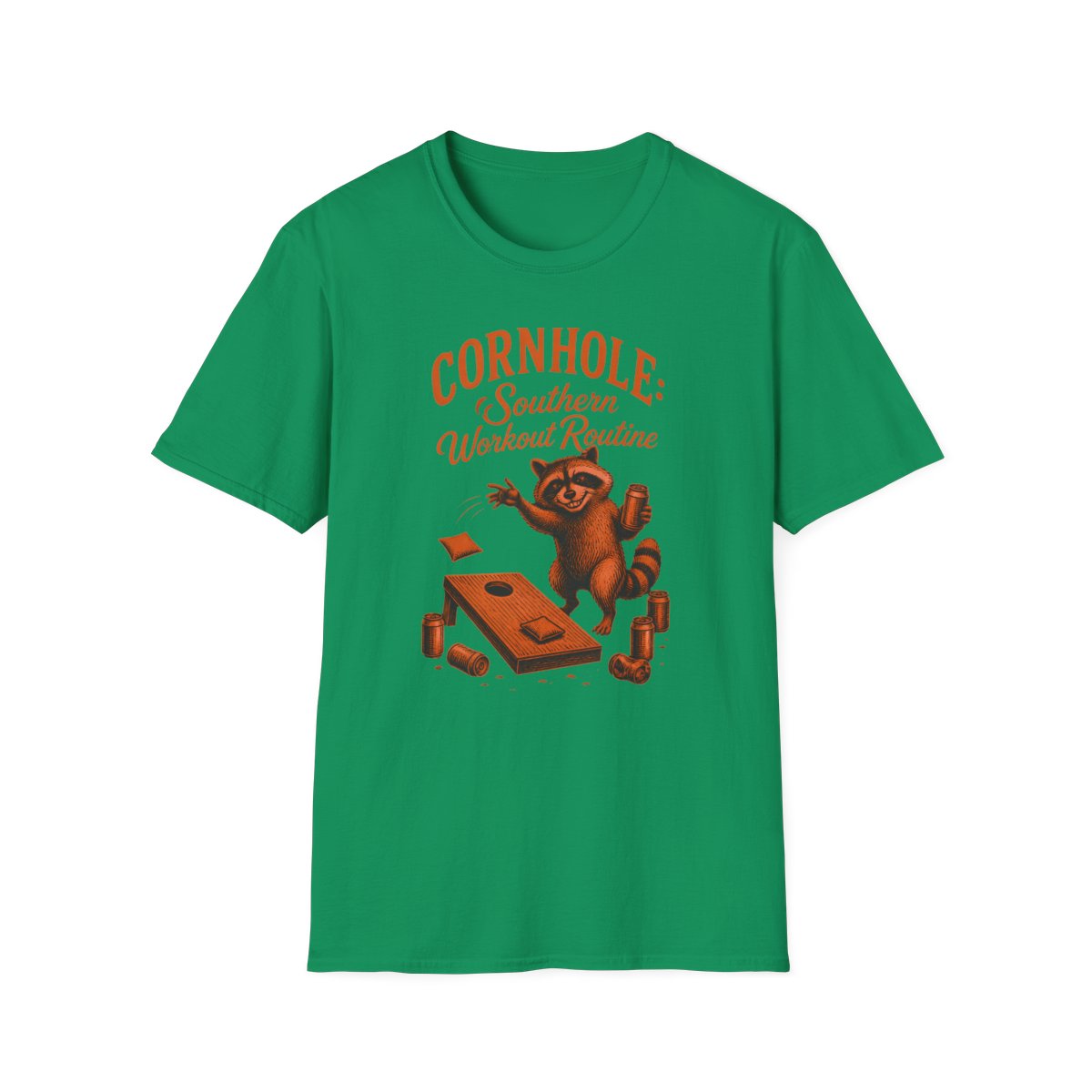 kelly green front mockup