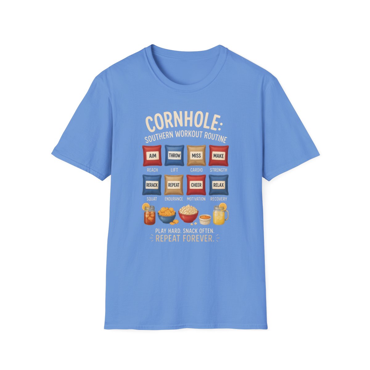 carolina blue front mockup