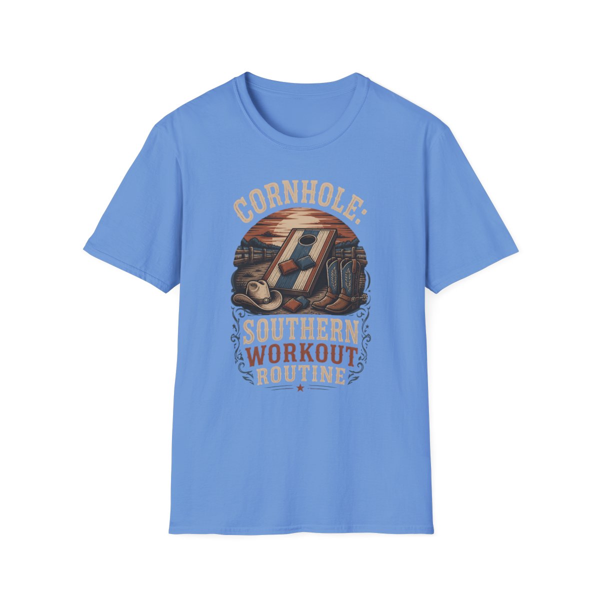 carolina blue front mockup