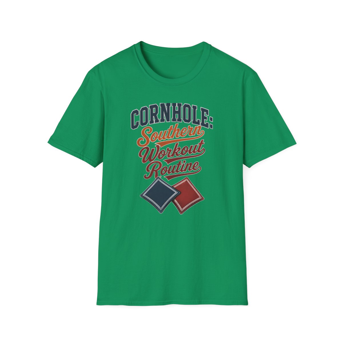 kelly green front mockup