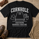 Cornhole Southern Workout Routine Game T-Shirt