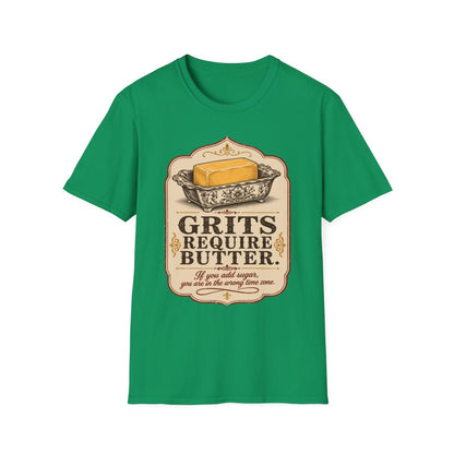 kelly green front mockup