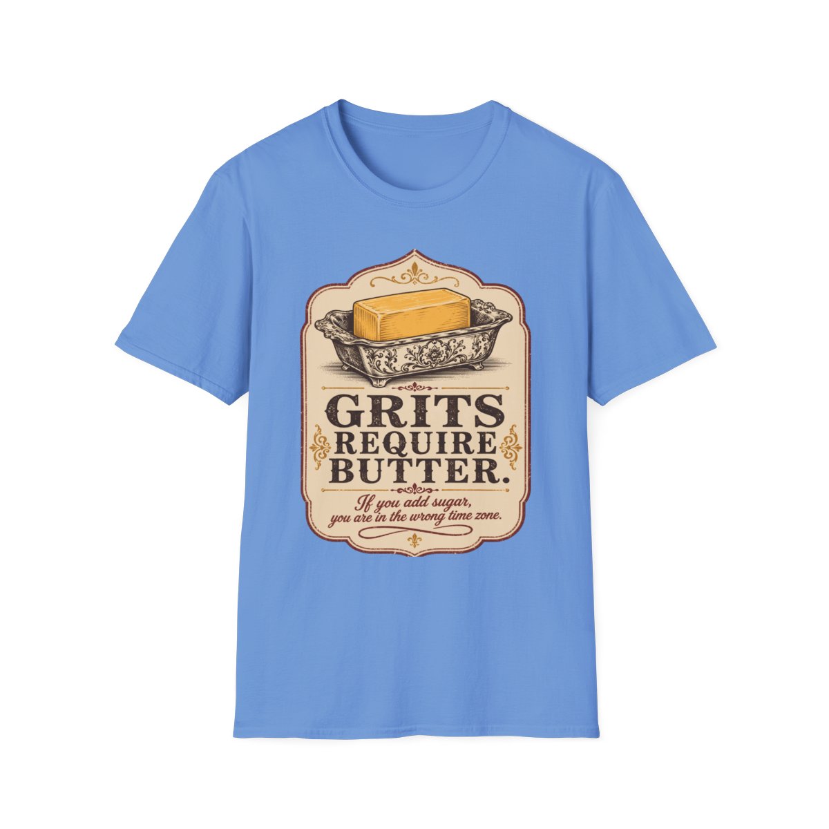 carolina blue front mockup