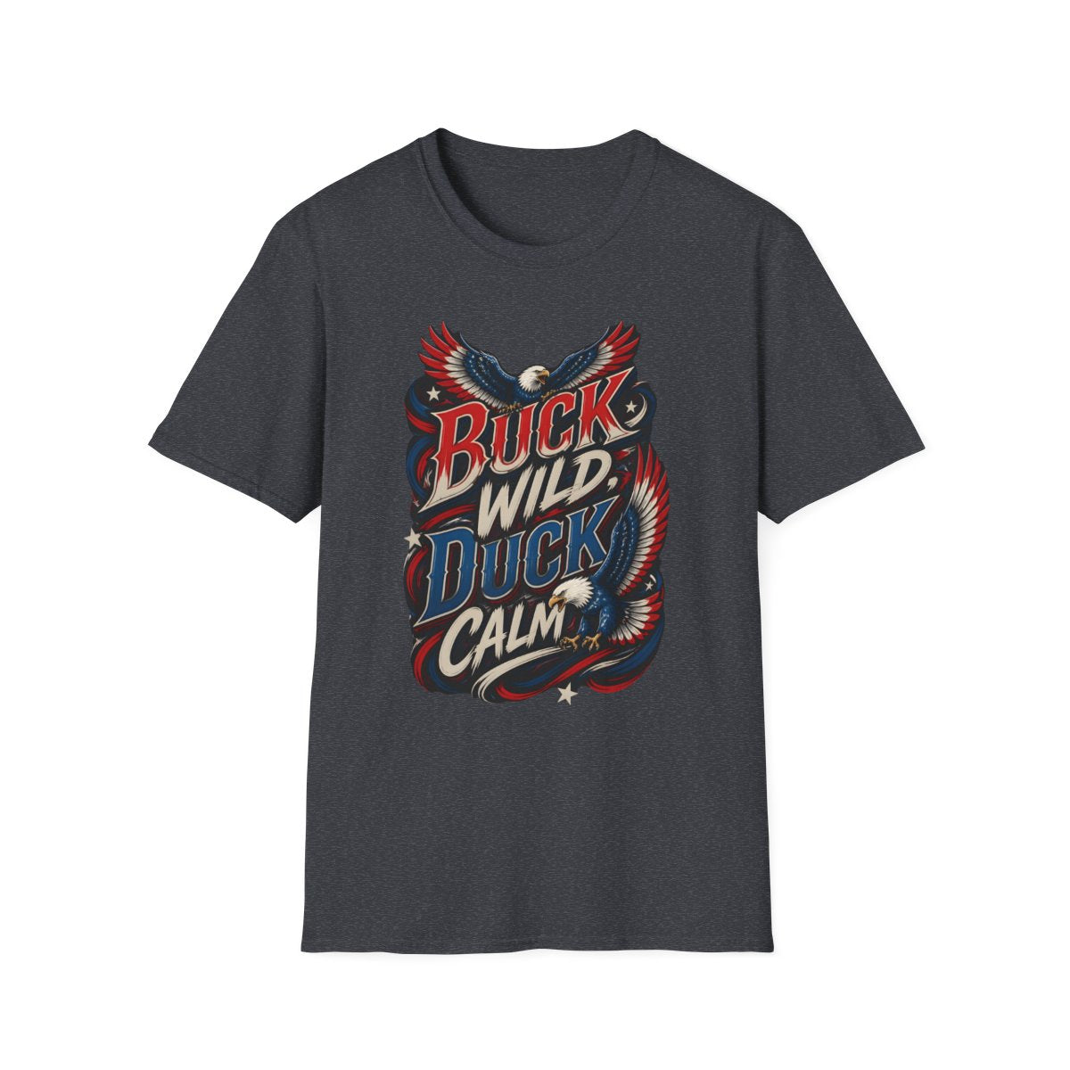 dark heather grey front mockup