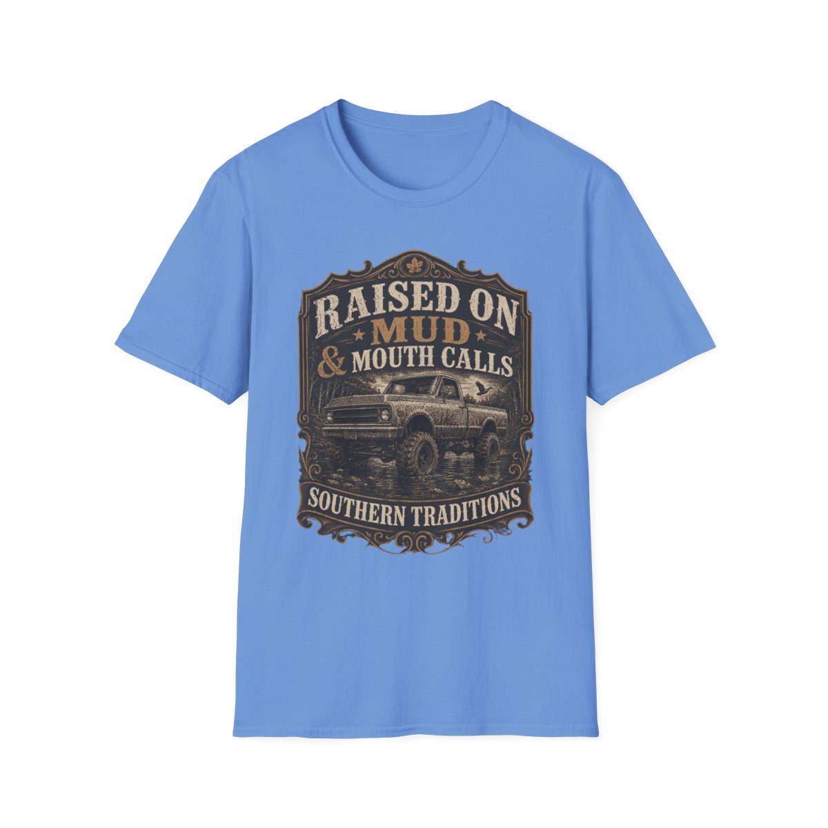 carolina blue front mockup