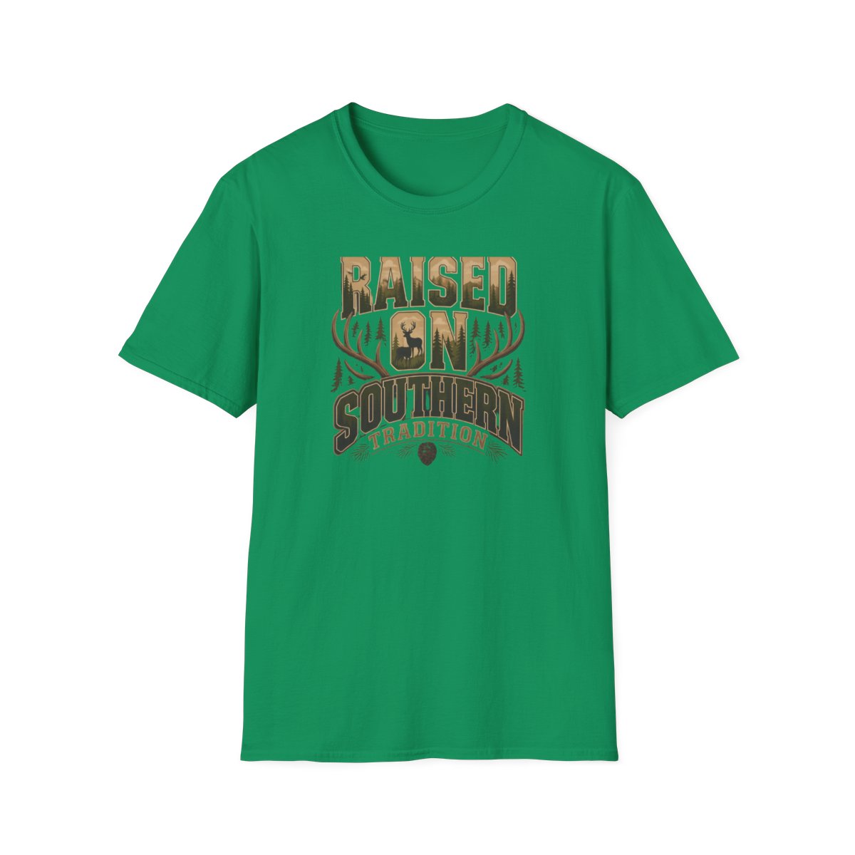 kelly green front mockup