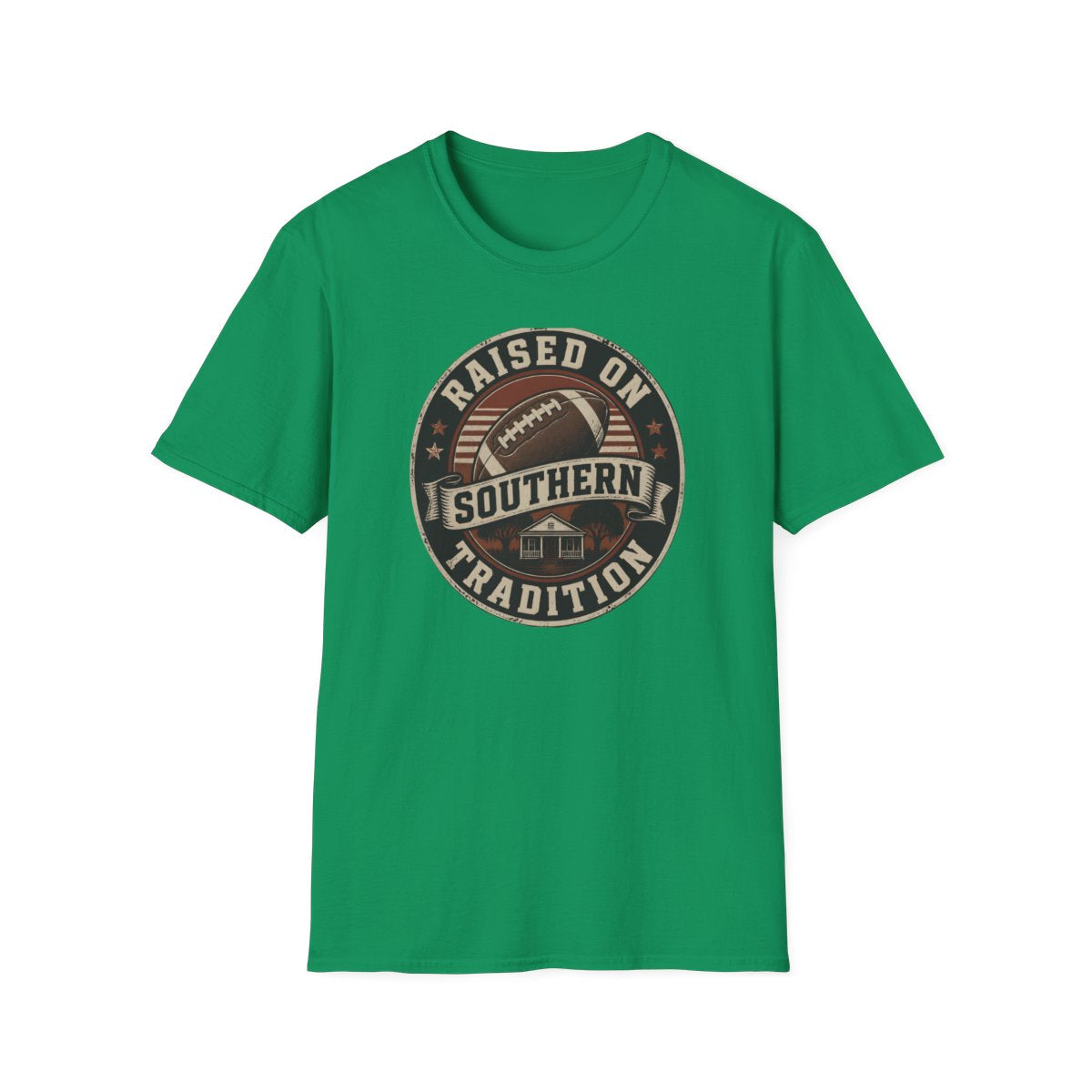 kelly green front mockup