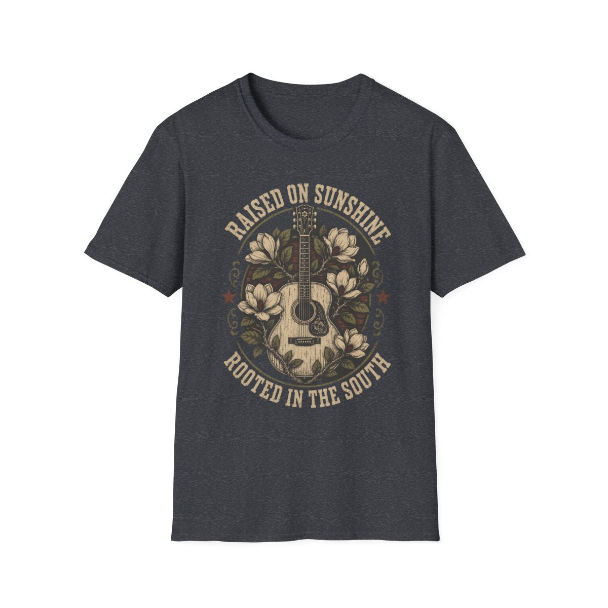 dark heather grey front mockup