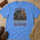 Raised On Southern Tradition Vintage Barn Flag T-Shirt