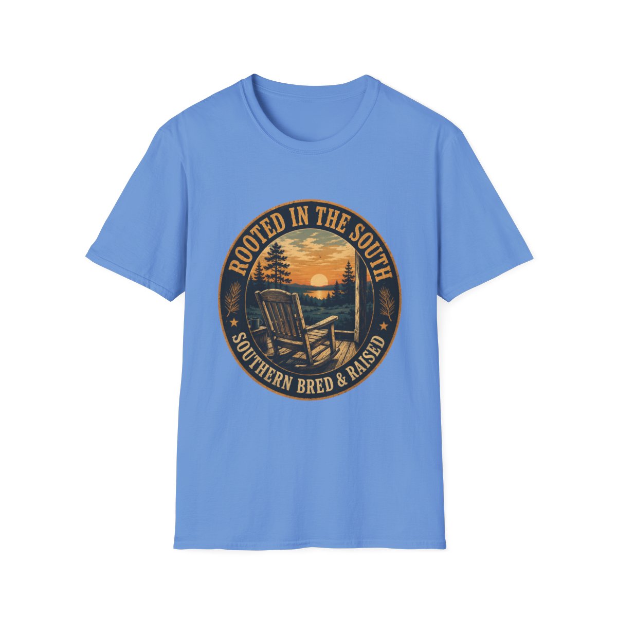 carolina blue front mockup