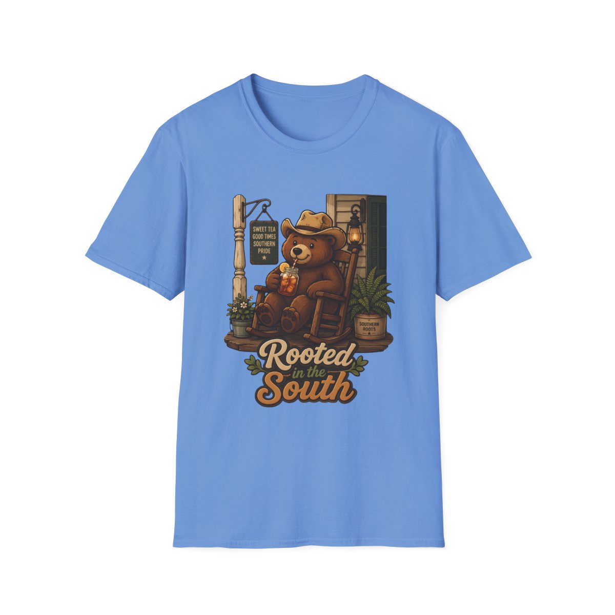 carolina blue front mockup