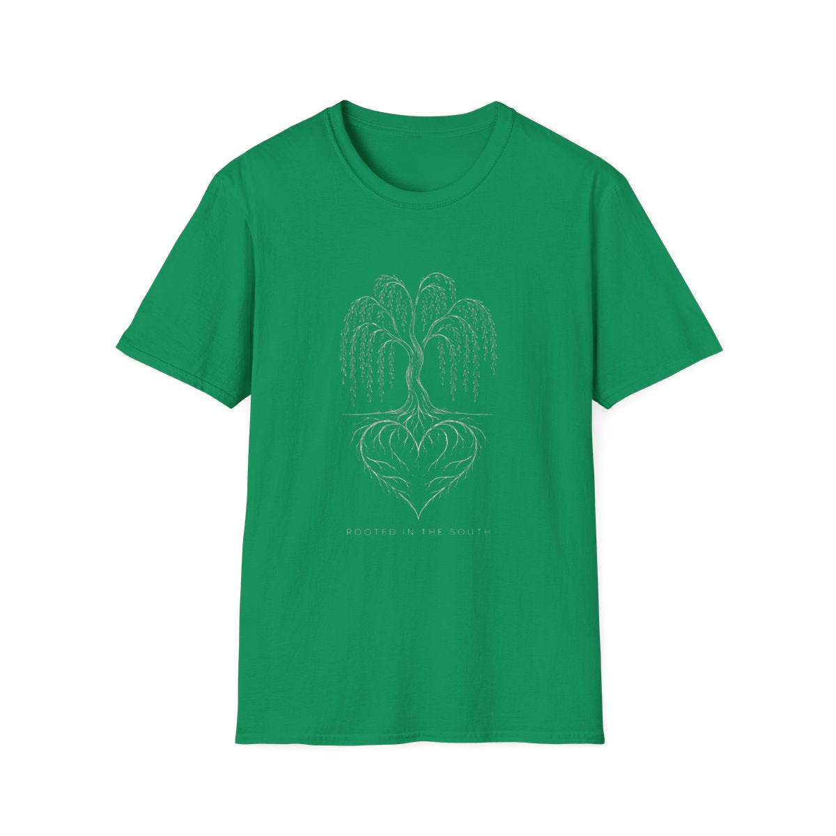 kelly green front mockup