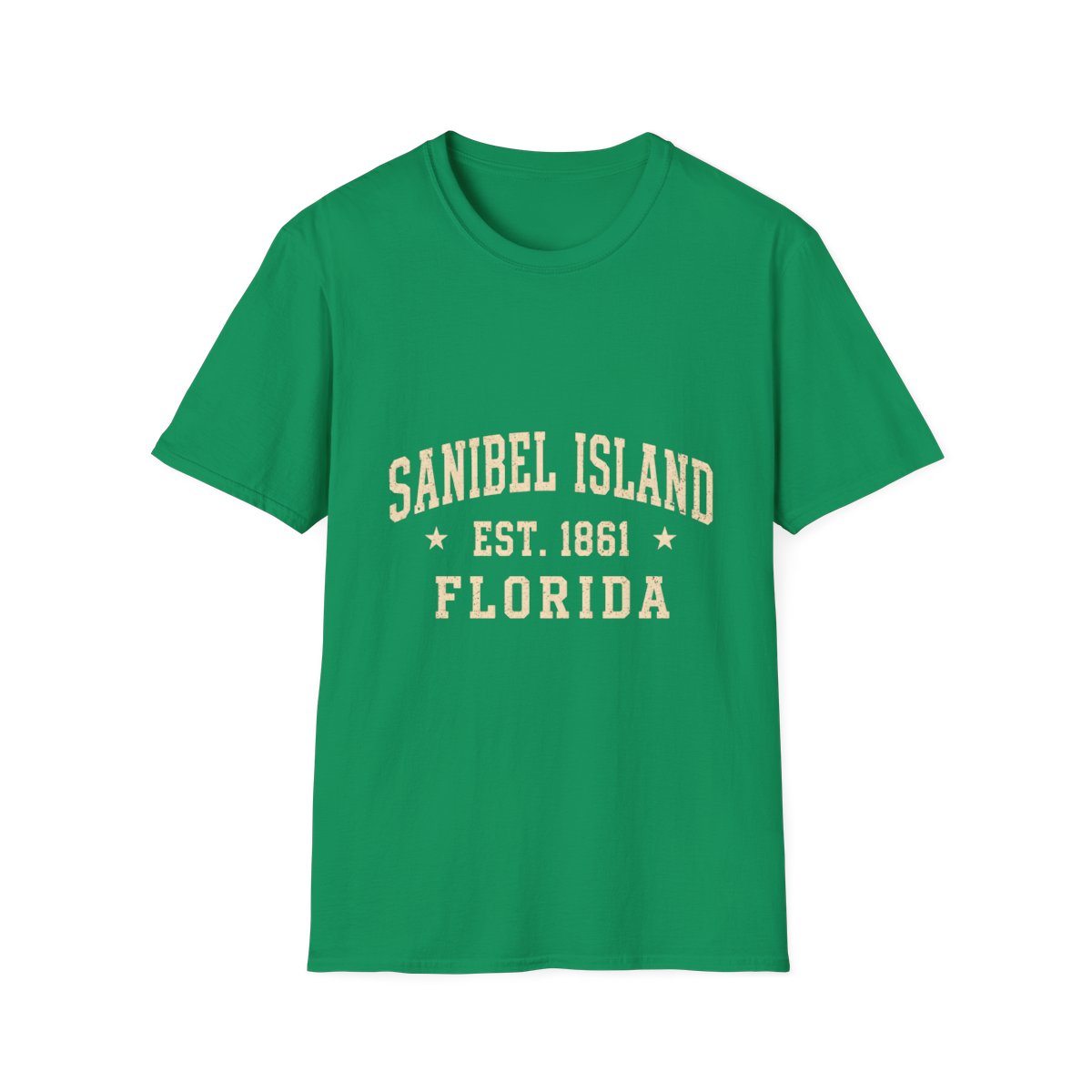 kelly green front mockup