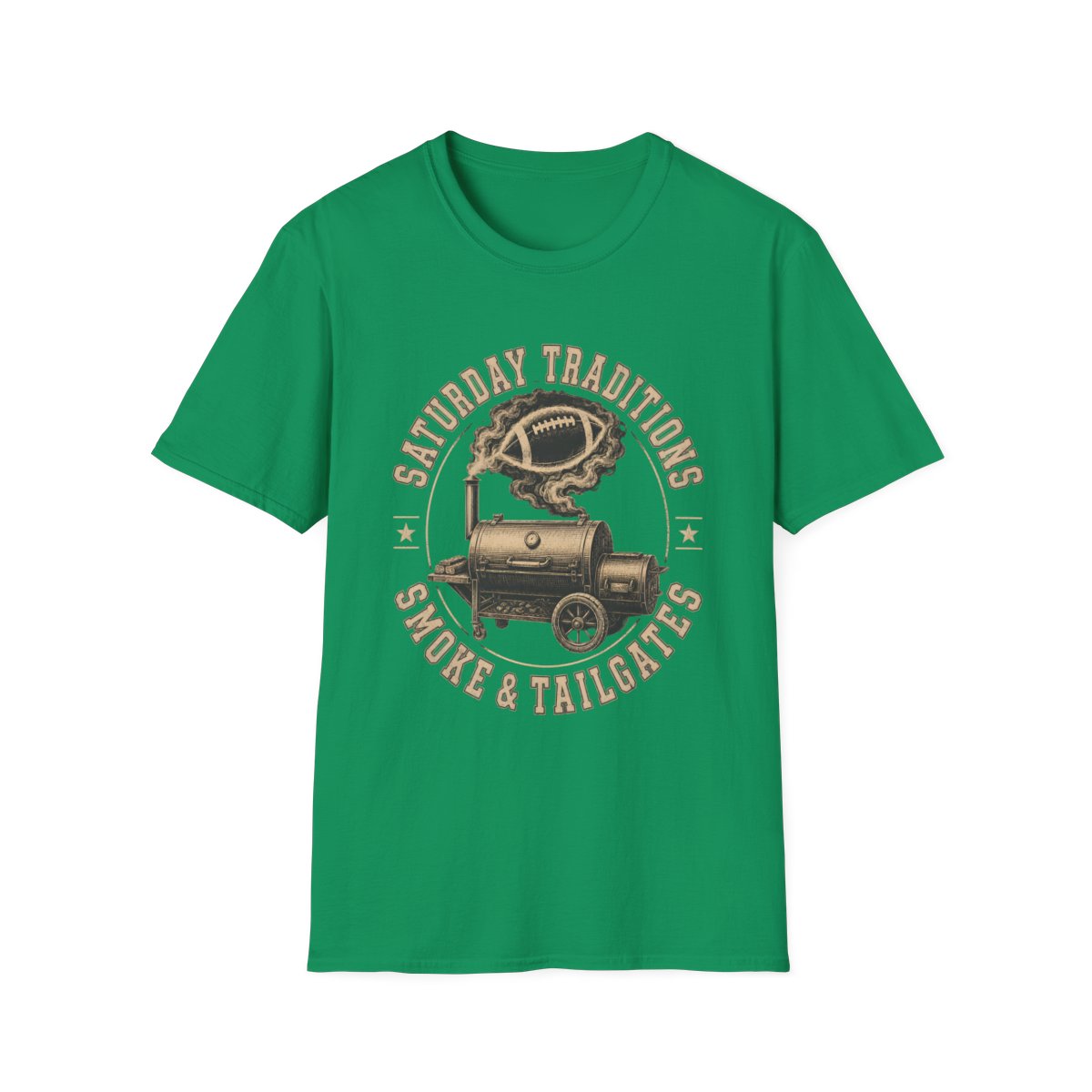 kelly green front mockup