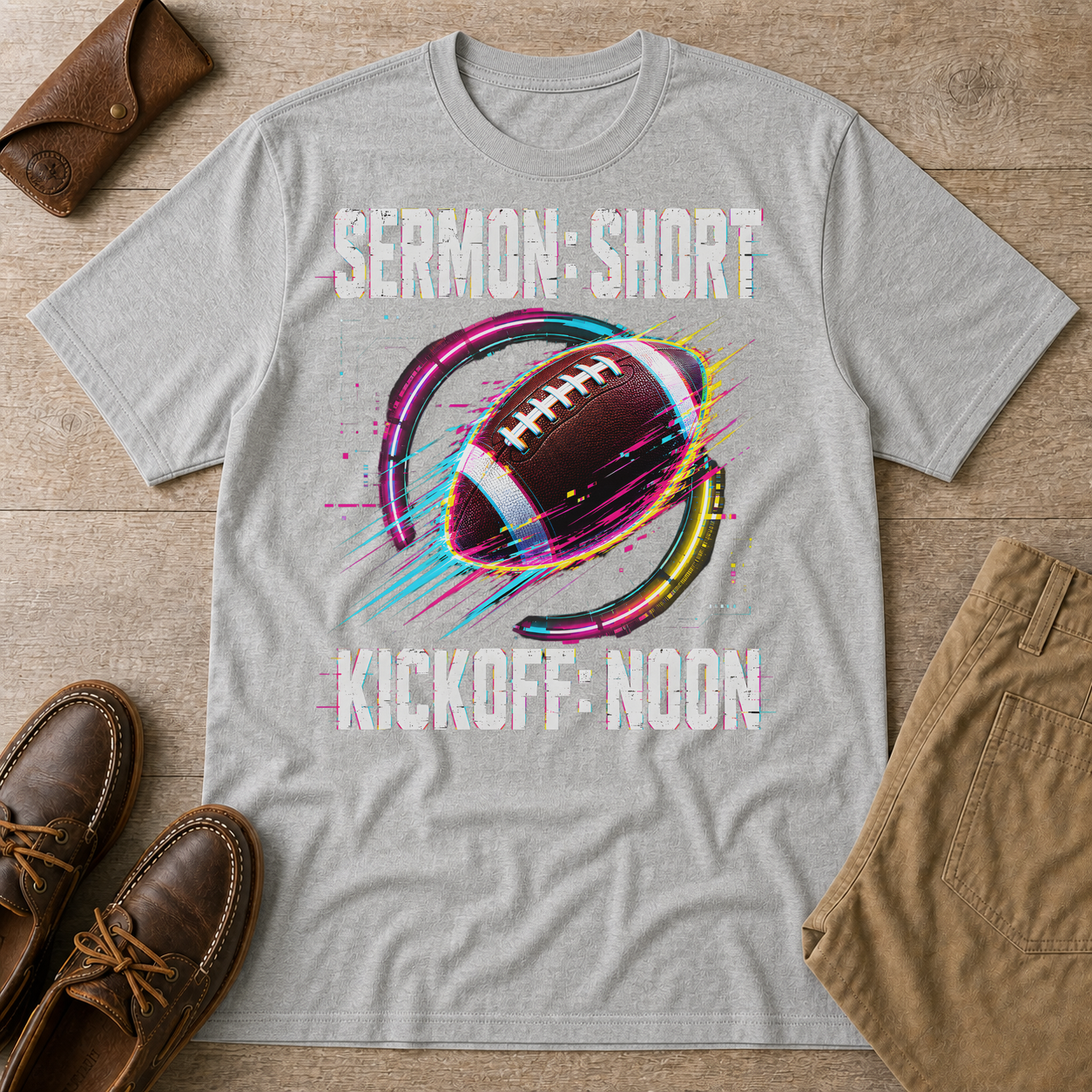 Sport Grey custom flatlay mockup