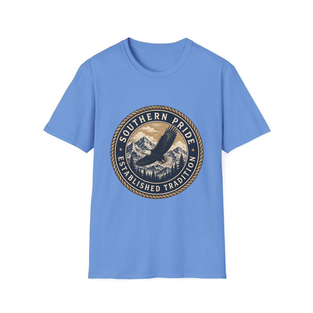 carolina blue front mockup