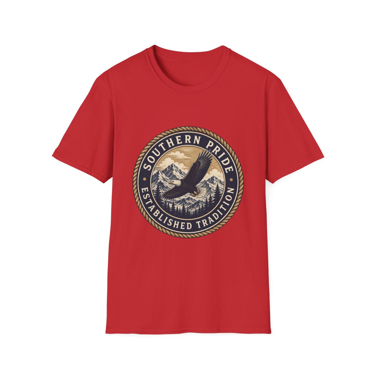 red front mockup