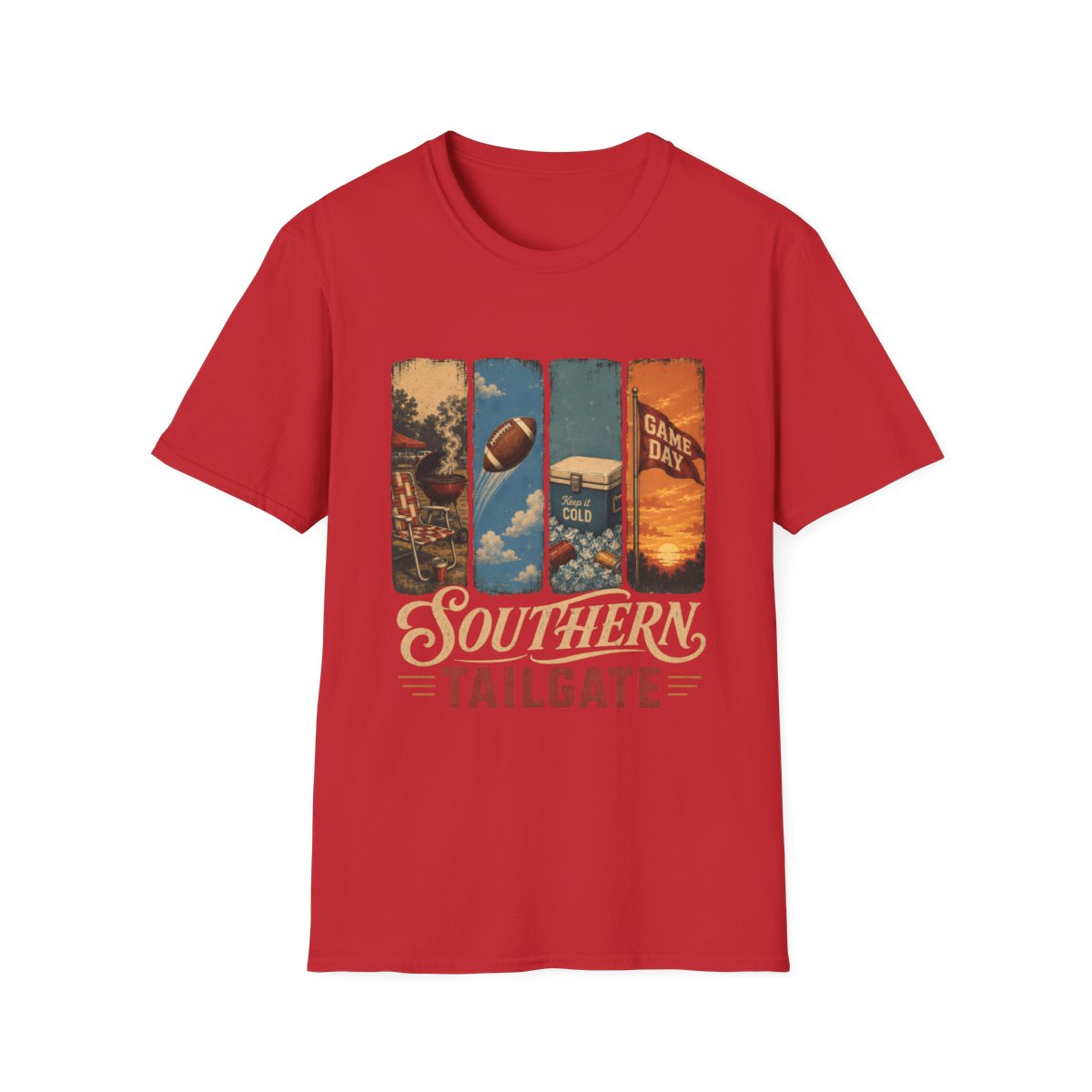 red front mockup