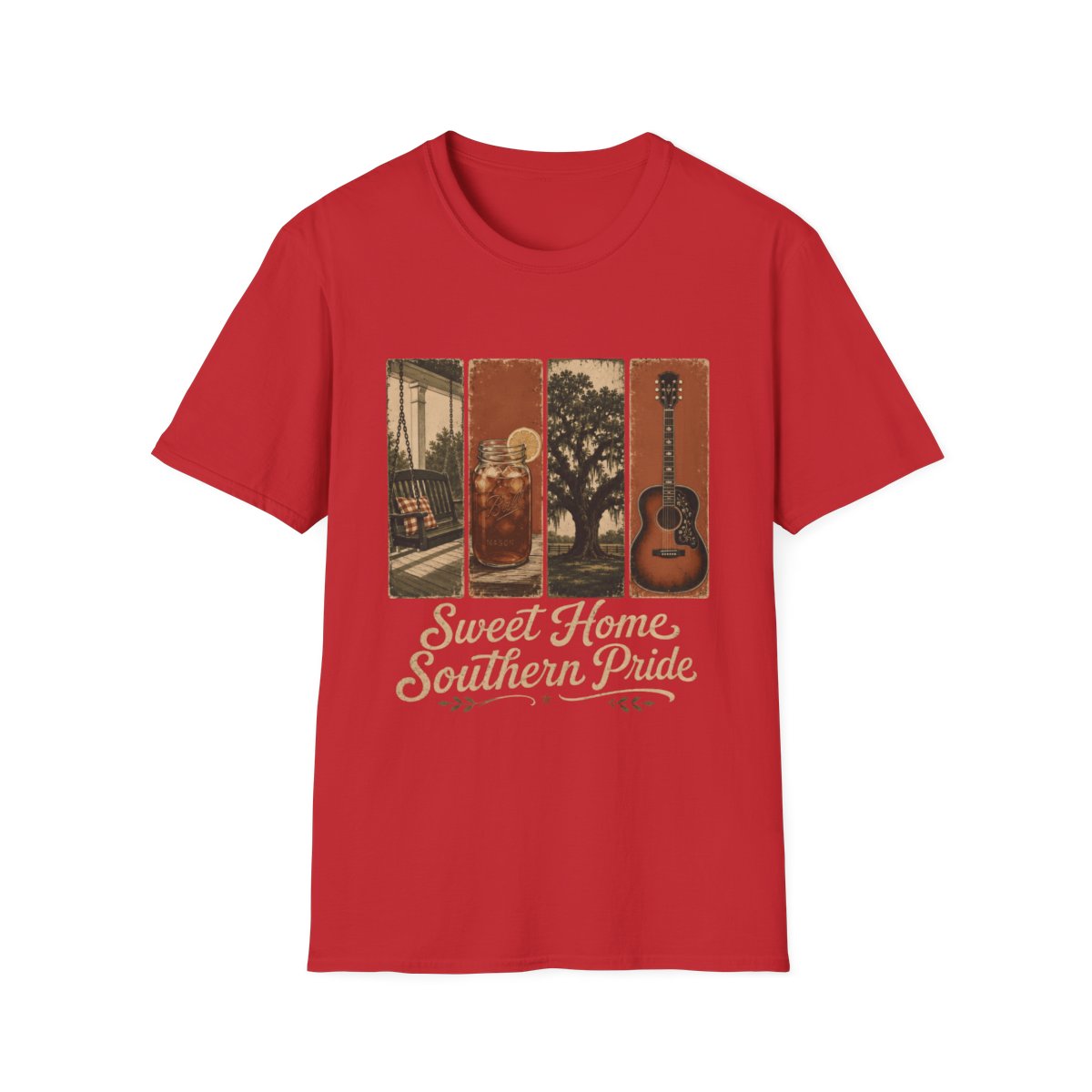red front mockup