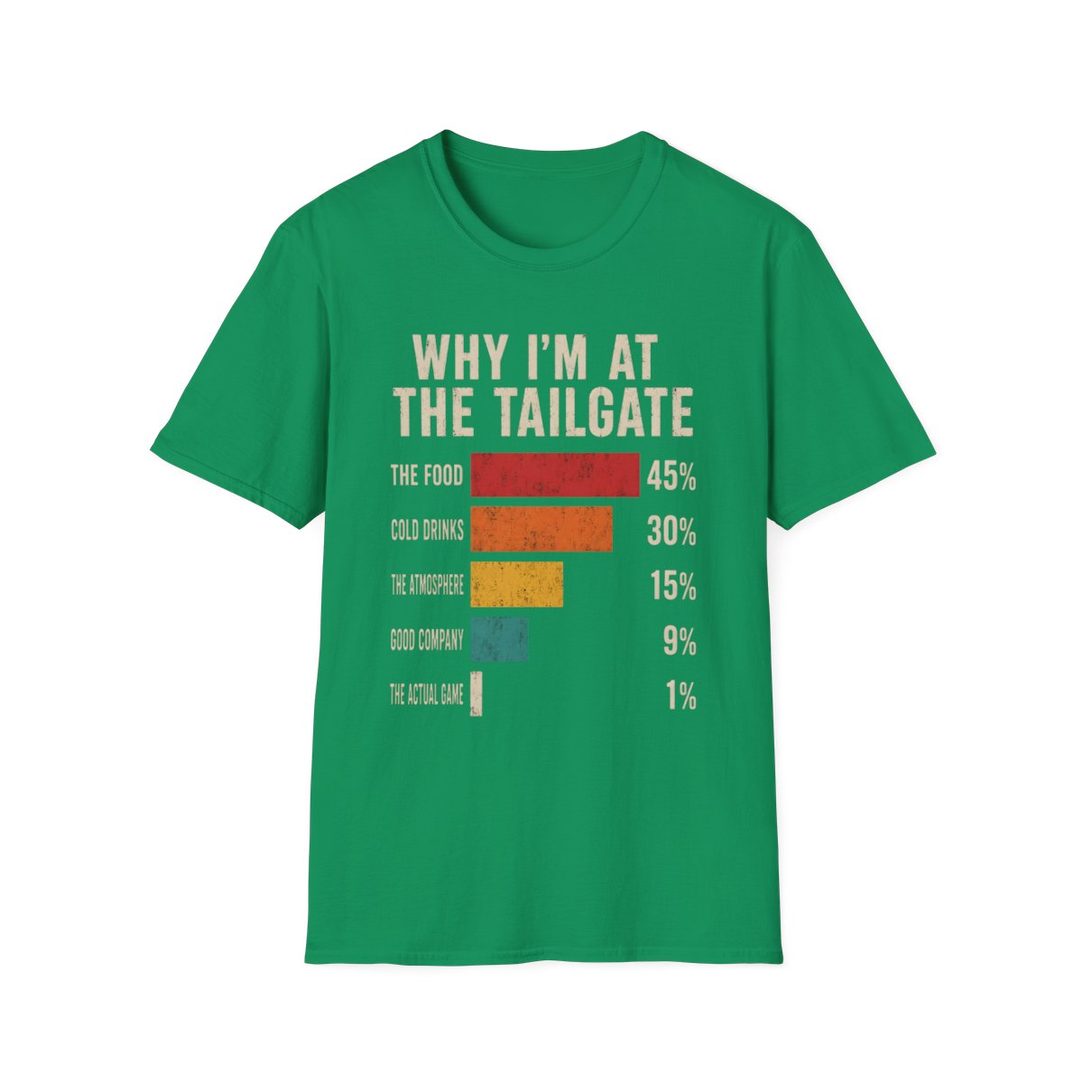 kelly green front mockup