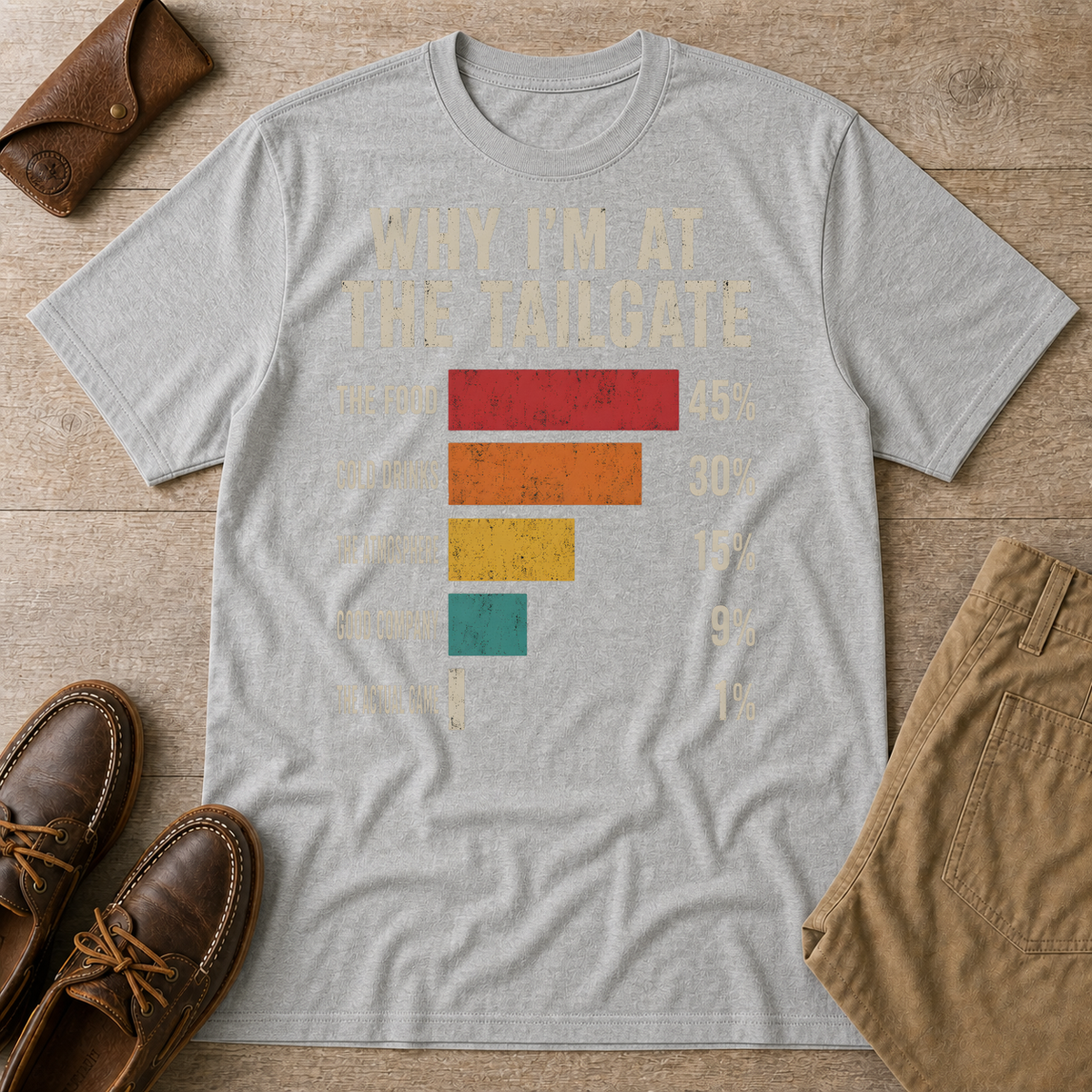 Sport Grey custom flatlay mockup